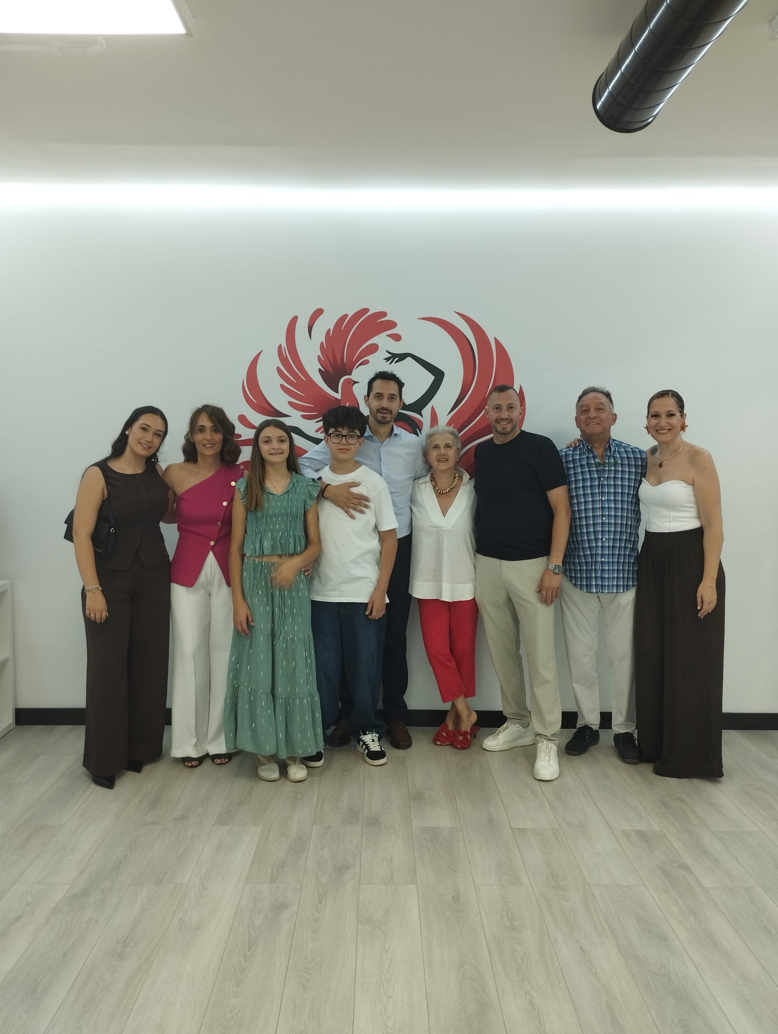 staff de la escuela